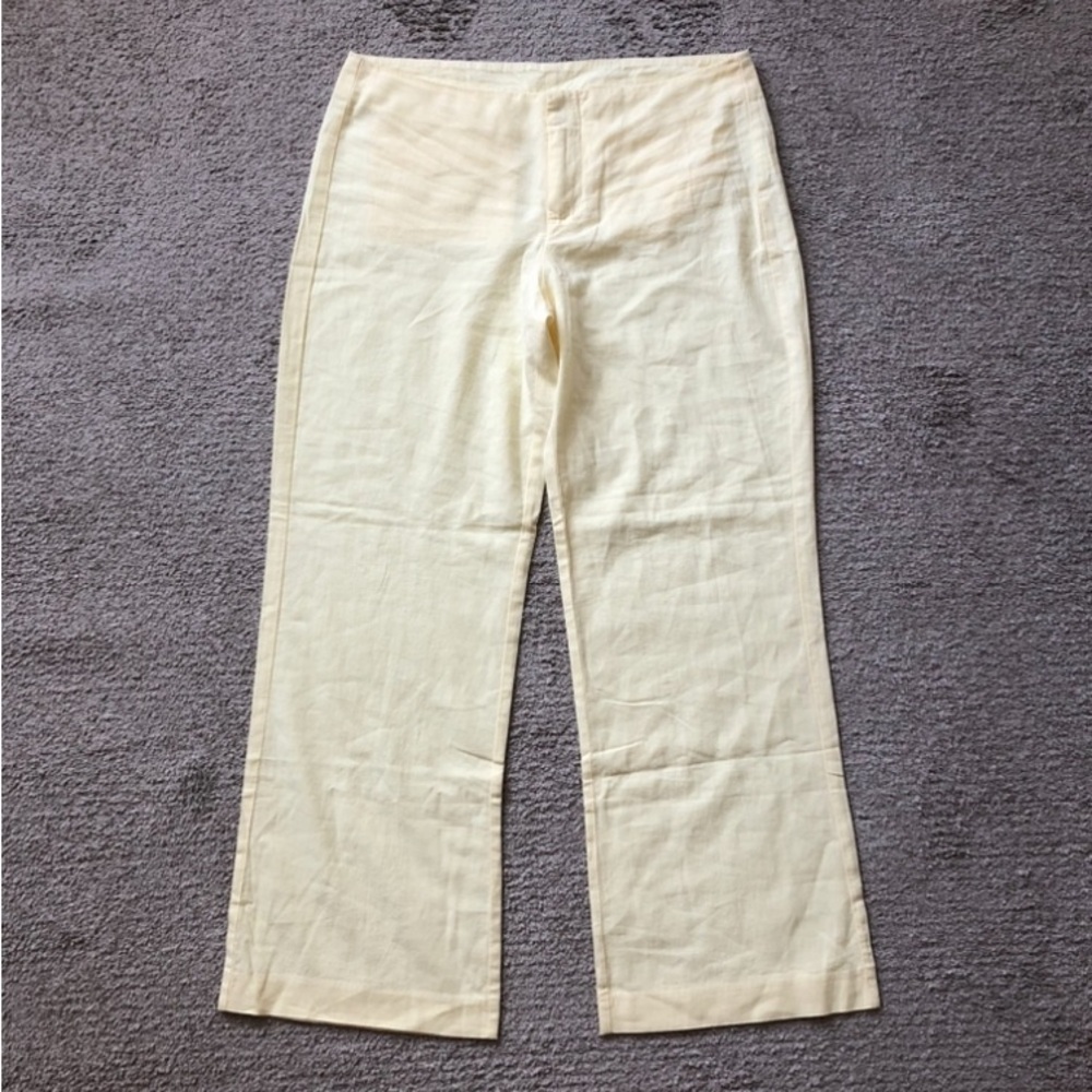 GAP Linen Blend Wide-Leg Pants. NWOT.